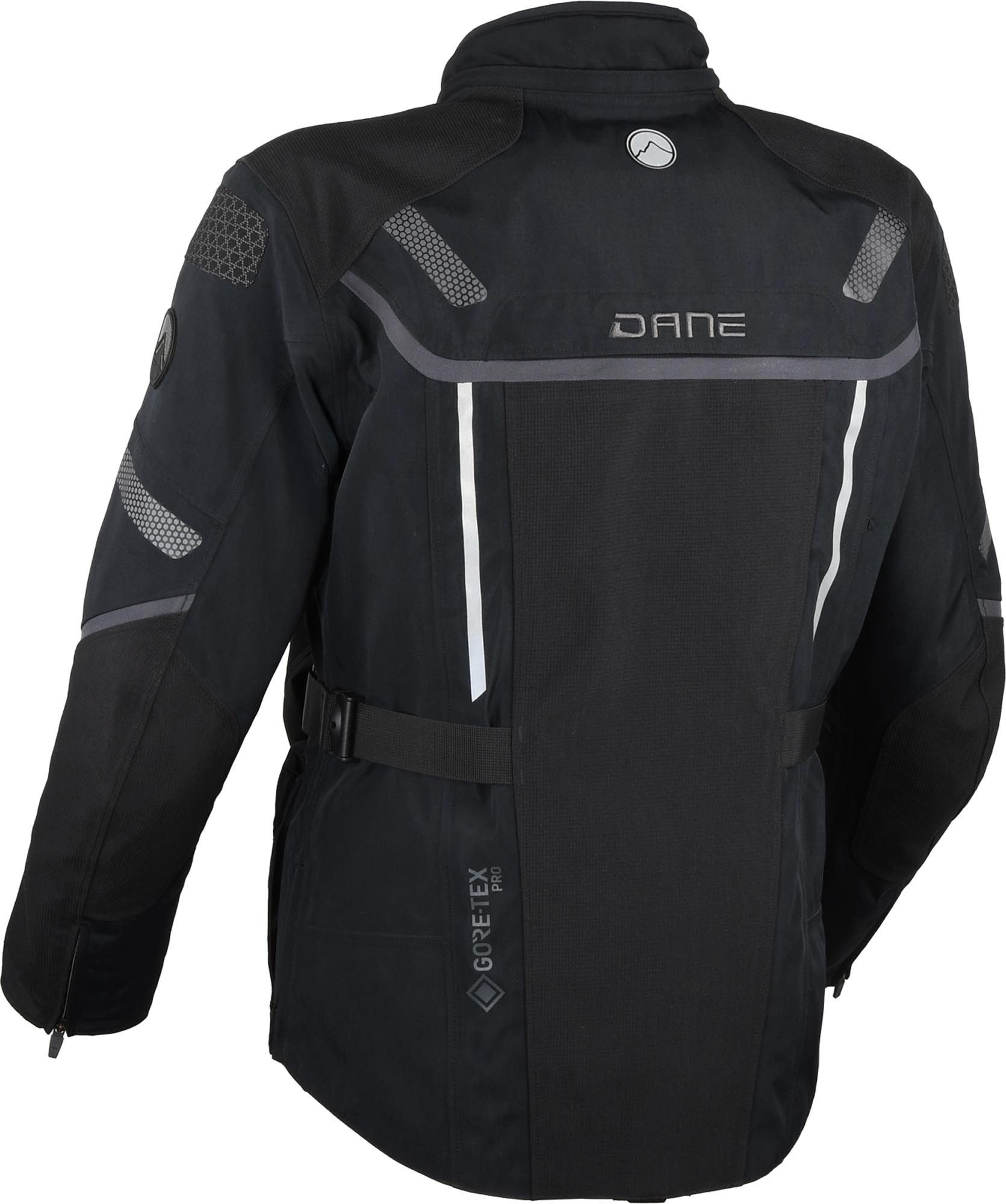 DANE Motorradjacke Nimbus 3 Gore-Tex Pro wasserdichte Motorrad Textiljacke 3-Lagen-Laminat,Rückenprotektor enthalten,Verbindungsreißverschlu