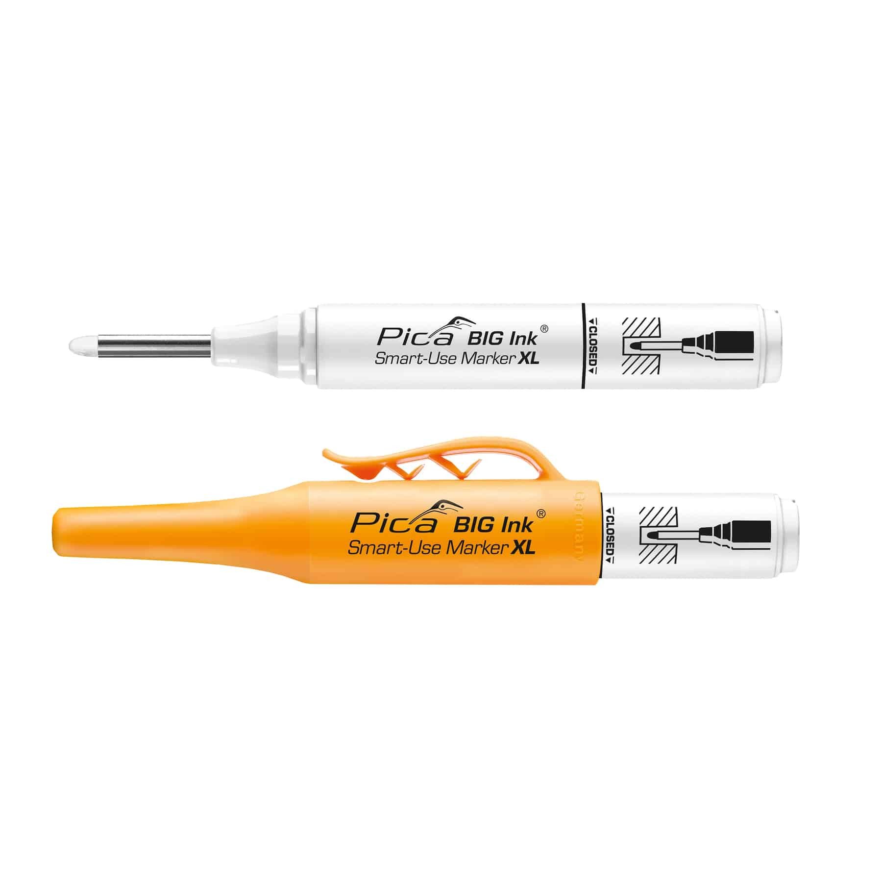 Pica Marker PICA BIG Ink Smart-Use Marker XL 170/52/SB, weiß
