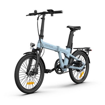 ADO E-Bike Air20Pro Elektrofahrrad, bike,klapprad Riemenantrieb,Citybike,20 zoll, 2 Gang, Bafang Bürstenloser Motor, (mit Akku/Werkzeug), ebike Damen/Herren