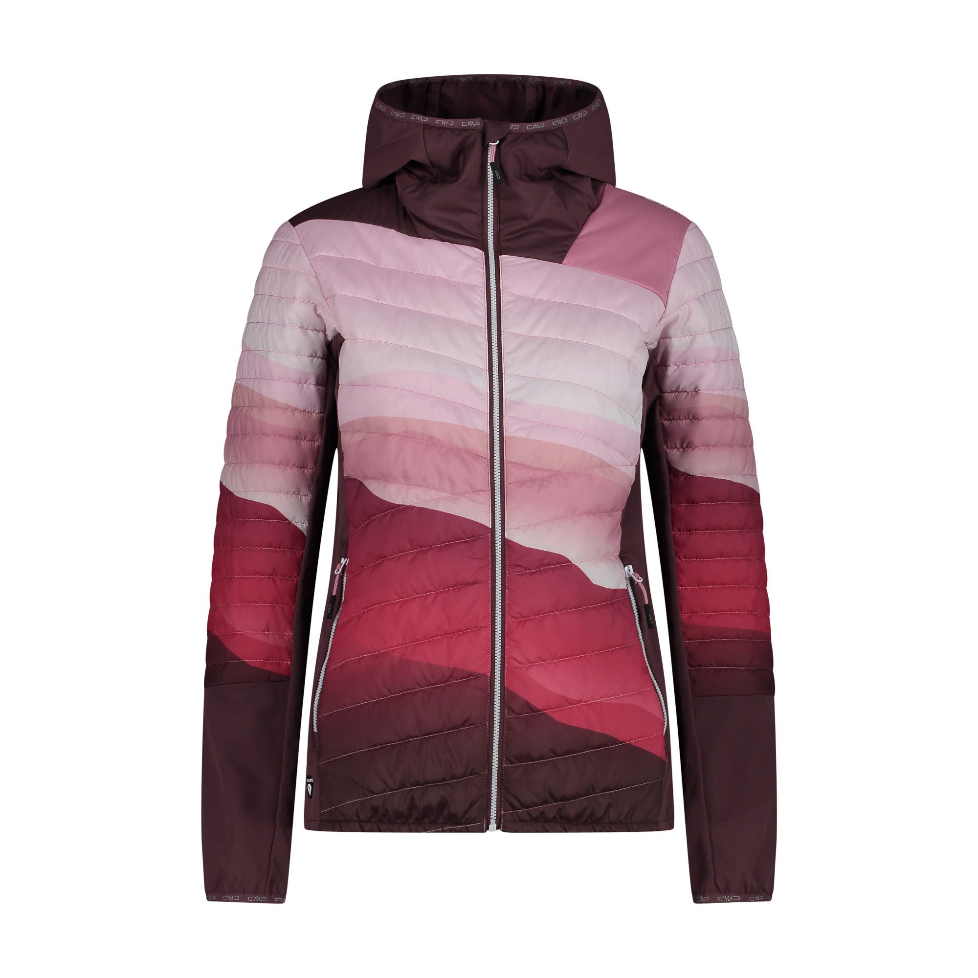 Outdoorjacke CMP Damen Jacke Woman Hybrid Jacket Fix Hood 33Z6026P
