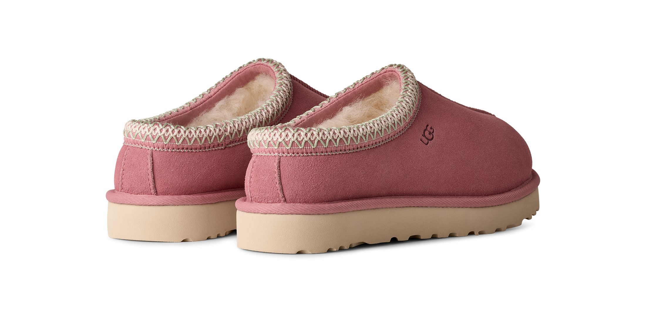 UGG W TASMAN II Slipper Homeslipper, Schlupfschuh, Clog mit Textilband verziert