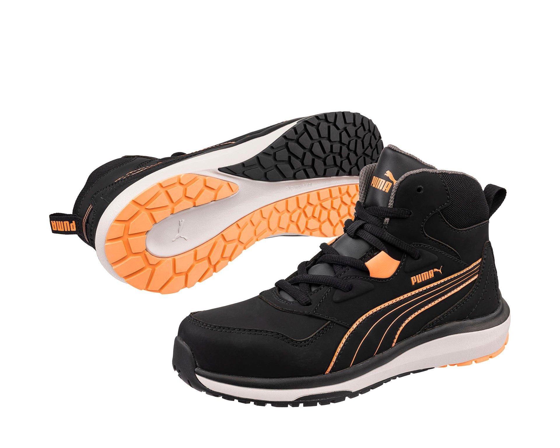 PUMA Safety PUMA SAFETY STEPPER MID Sicherheitsschuh S3S ESD Sicherheitsschuh Zehenkappe