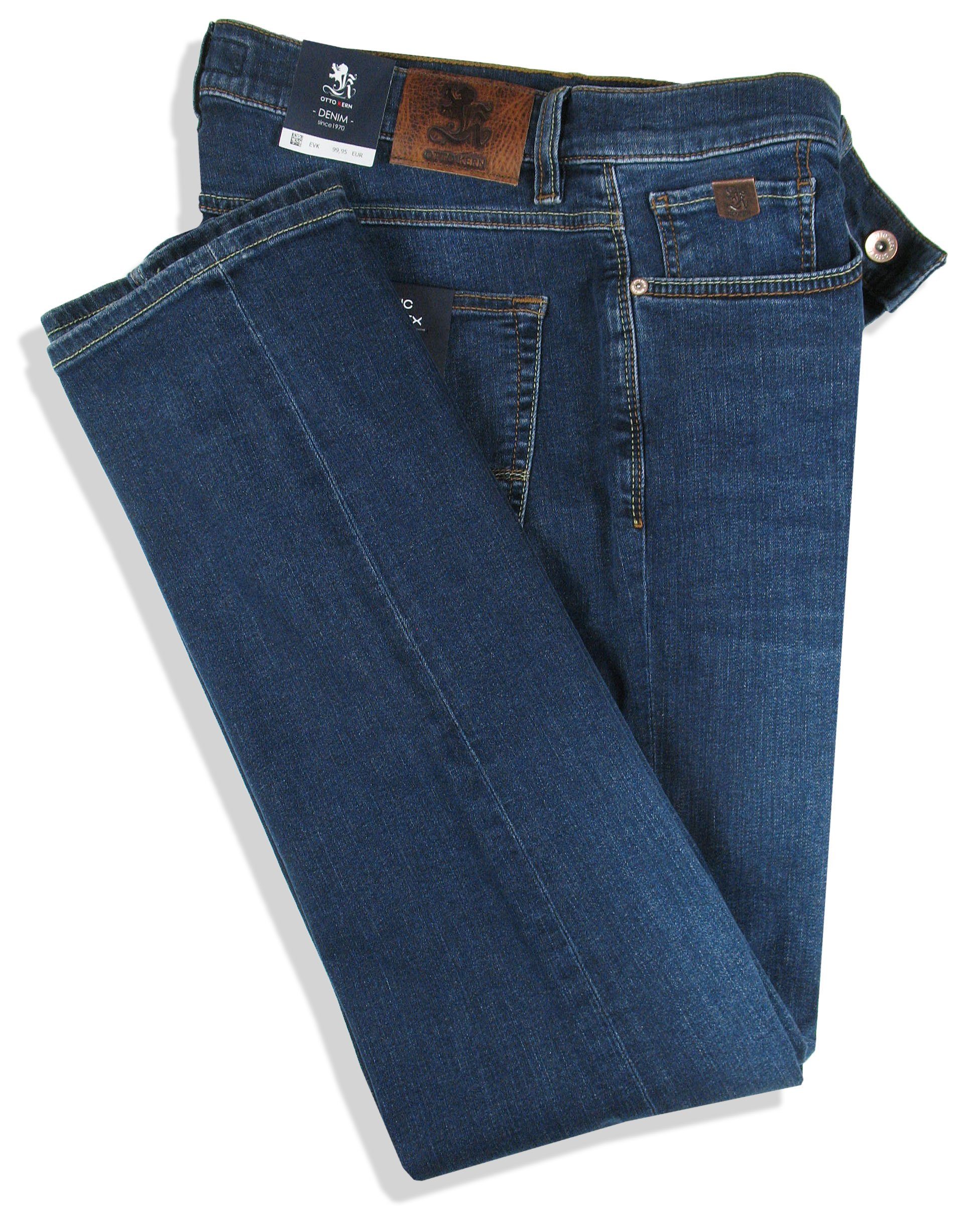 Pure 5-Pocket-Jeans Denim Otto Stone Flex John Blue Dark Kern Kern