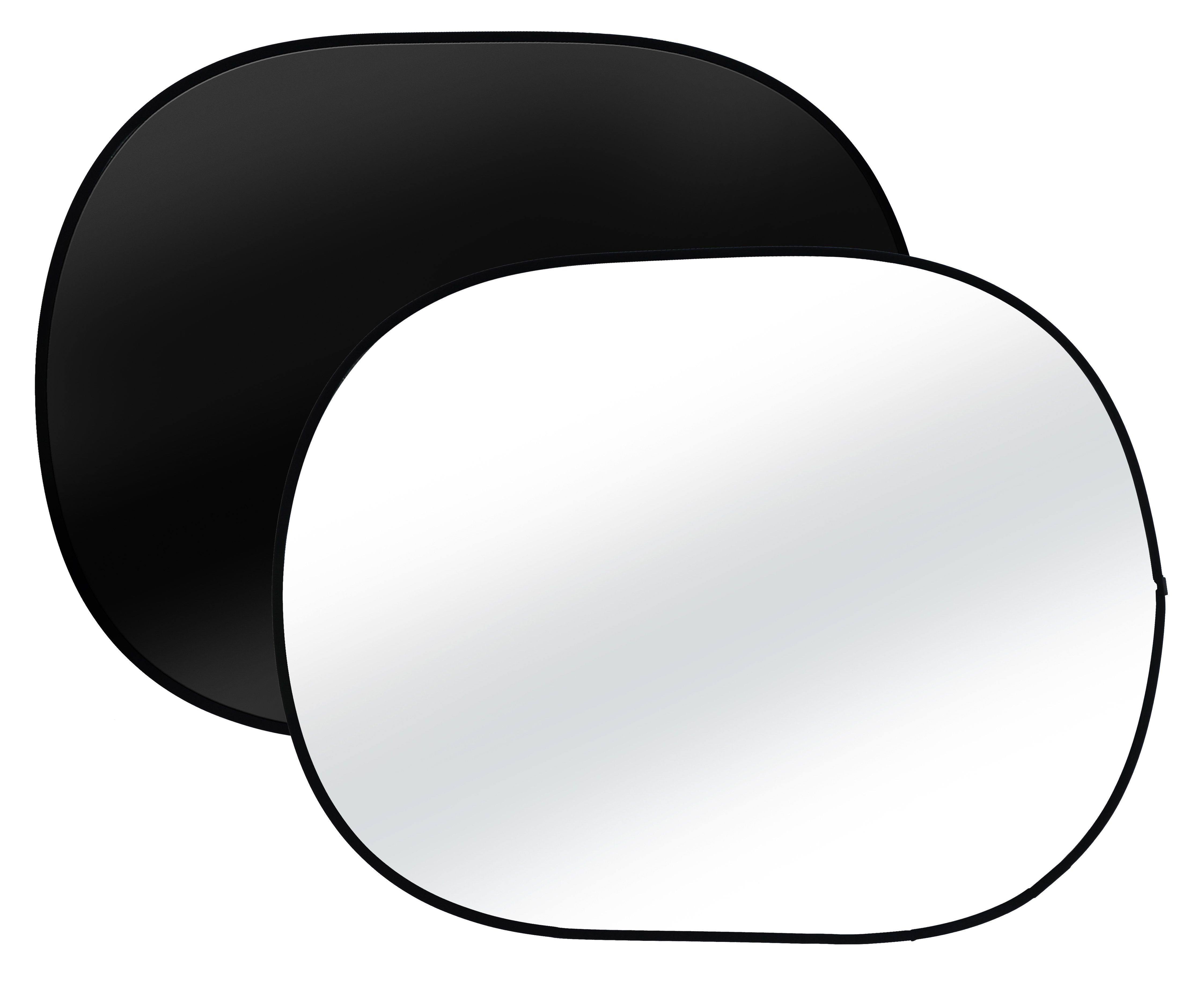 BRESSER Falthintergrund BR-3 Faltbarer Hintergrund schwarz/weiß 150x200cm 2-seitig