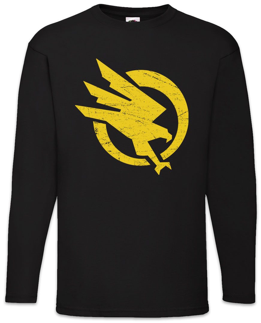 Langarmshirt Global Defense Initiative II Langarm T-Shirt Command Logo Symbol Sign