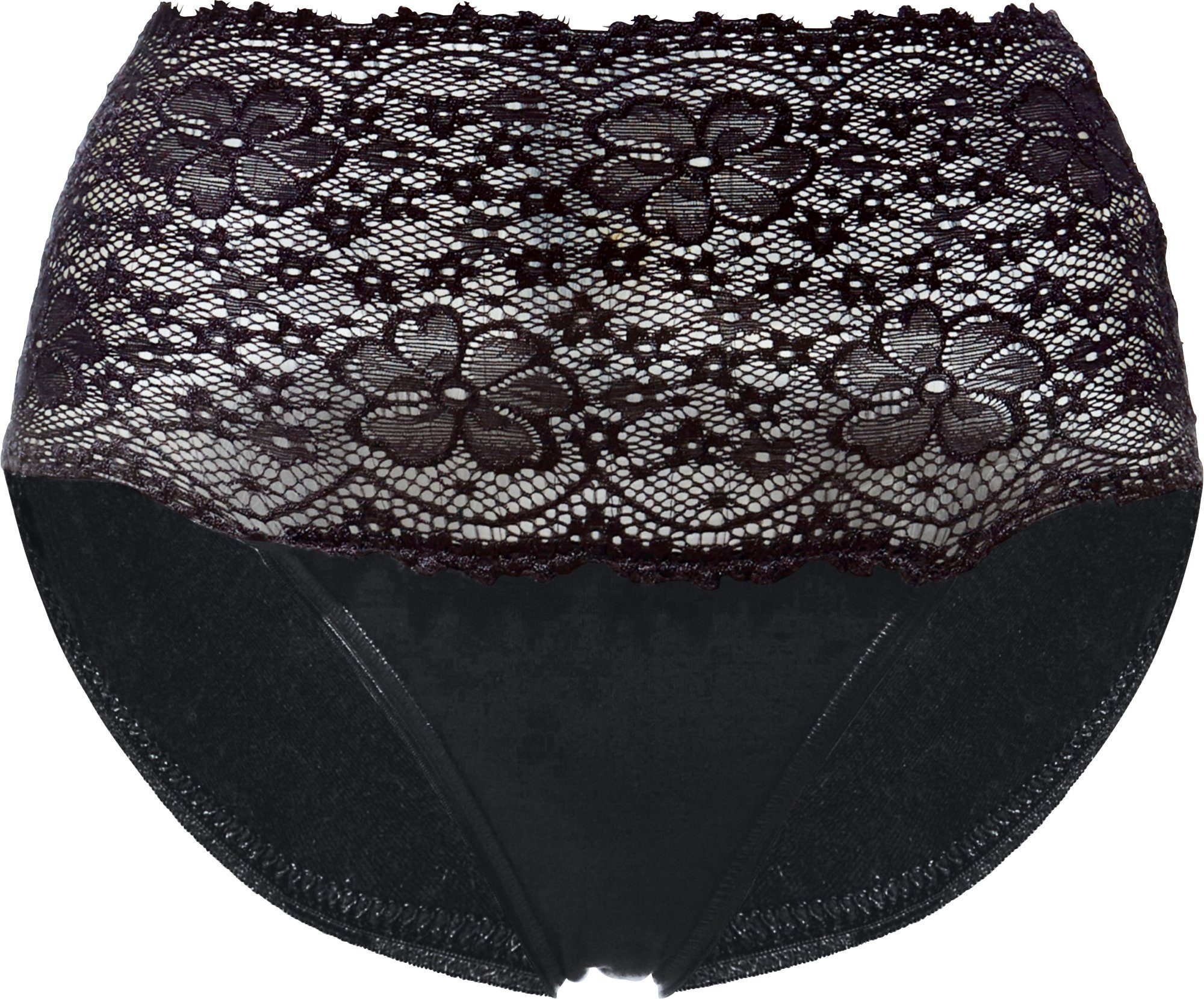 Nina Von C. Slip Damen-Taillenslip "MILLEFLEURS" Viskose/Modal Uni