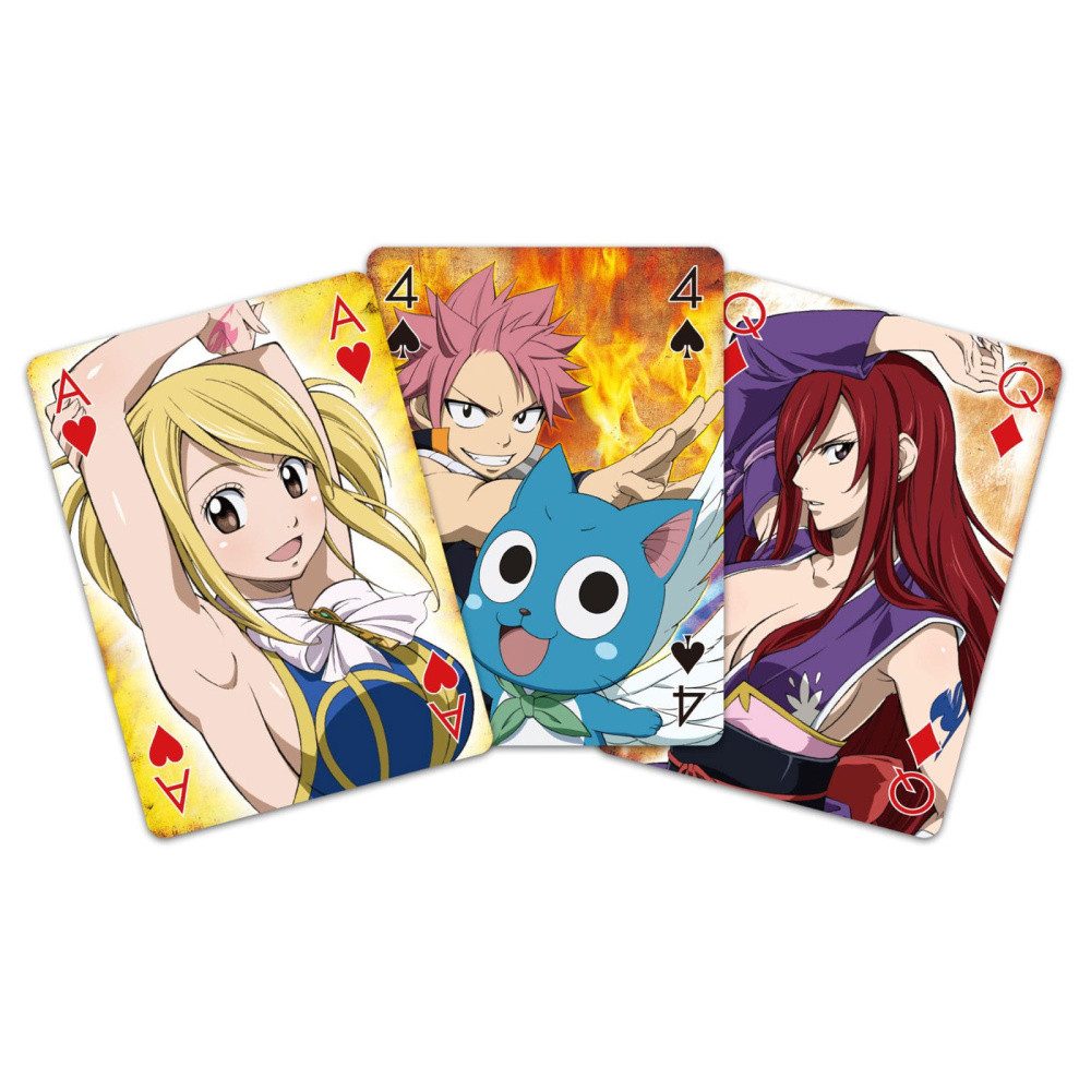 Sakami Merchandise Spielesammlung Fairy Tail Spielkarten Characters #2