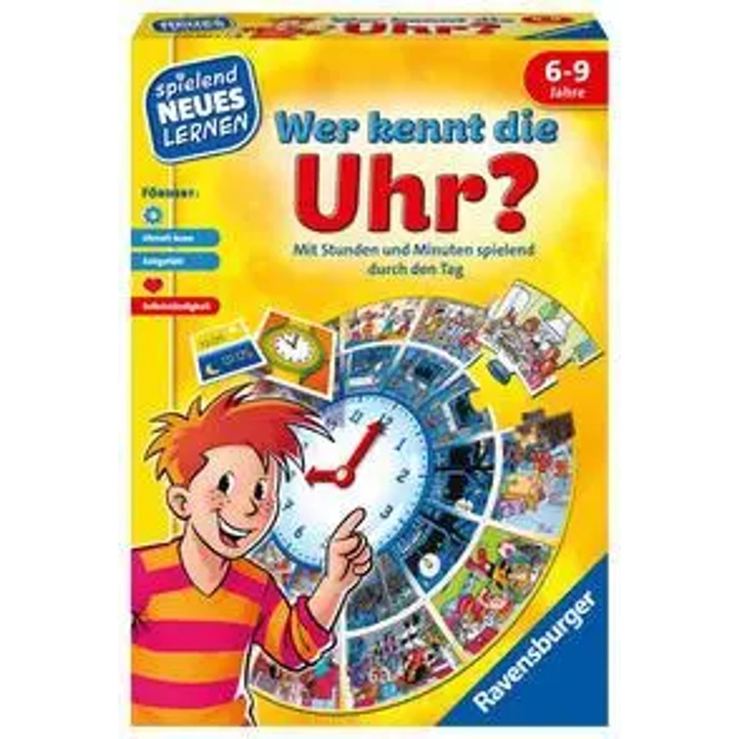 Ravensburger Spiel Wer kennt die Uhr?