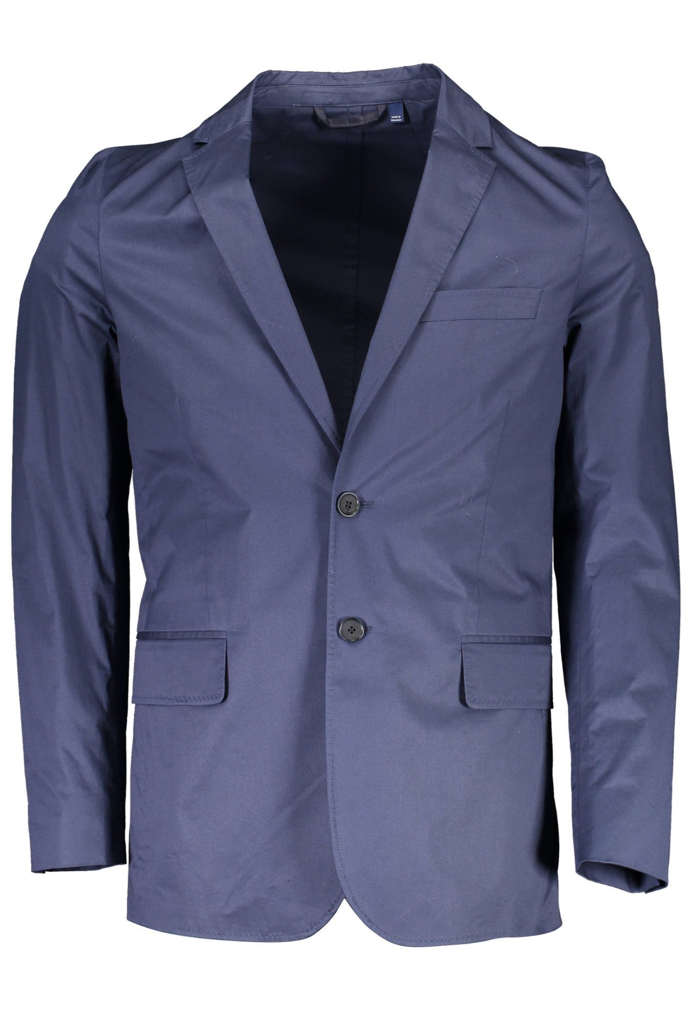 Gant Outdoorjacke Elegante Herrenjacke Blau mit Taschen und Knöpfen – Klassischer Sti