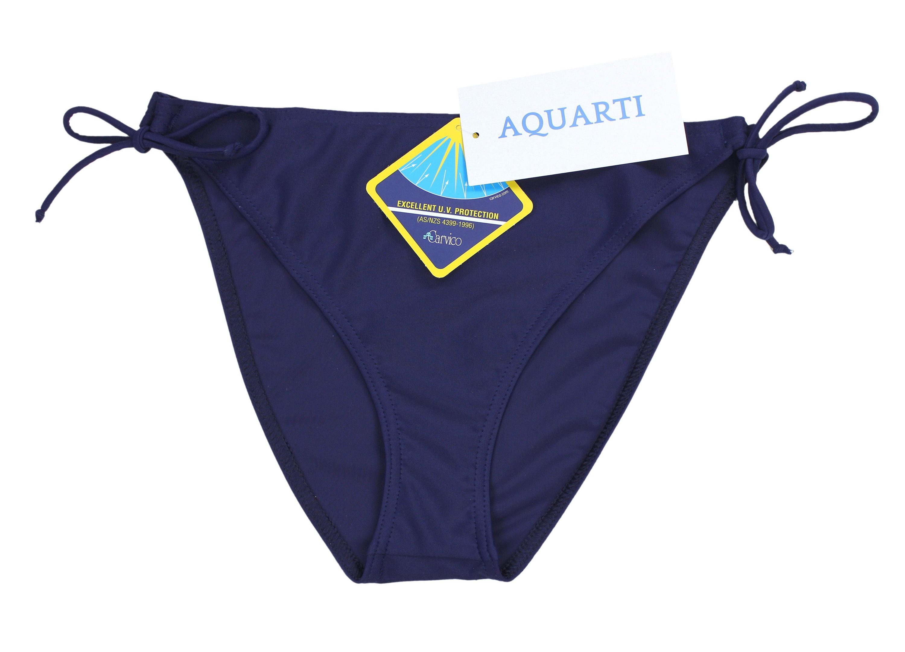 Aquarti Bikini-Hose Aquarti Damen Bikinihose Seitlich Gebunden Bikinislip Höschen – Bild 4 von 5