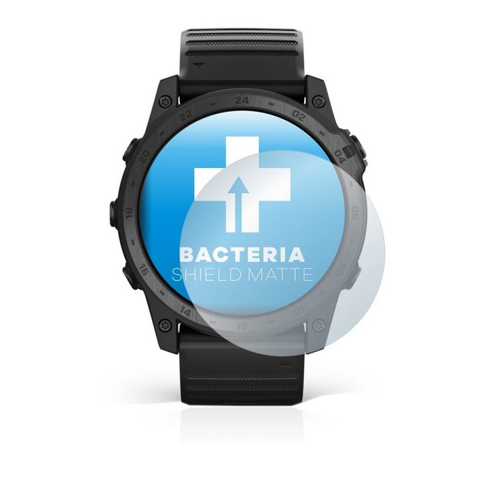 upscreen Schutzfolie für Garmin Tactix 7 Pro Displayschutzfolie Folie Premium matt entspiegelt antibakteriell