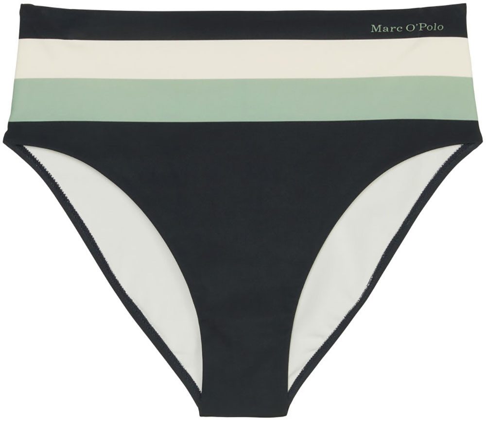 Marc O'Polo Bikini-Hose Summer Stripes mit elegantem Farbblock-Muster günstig online kaufen
