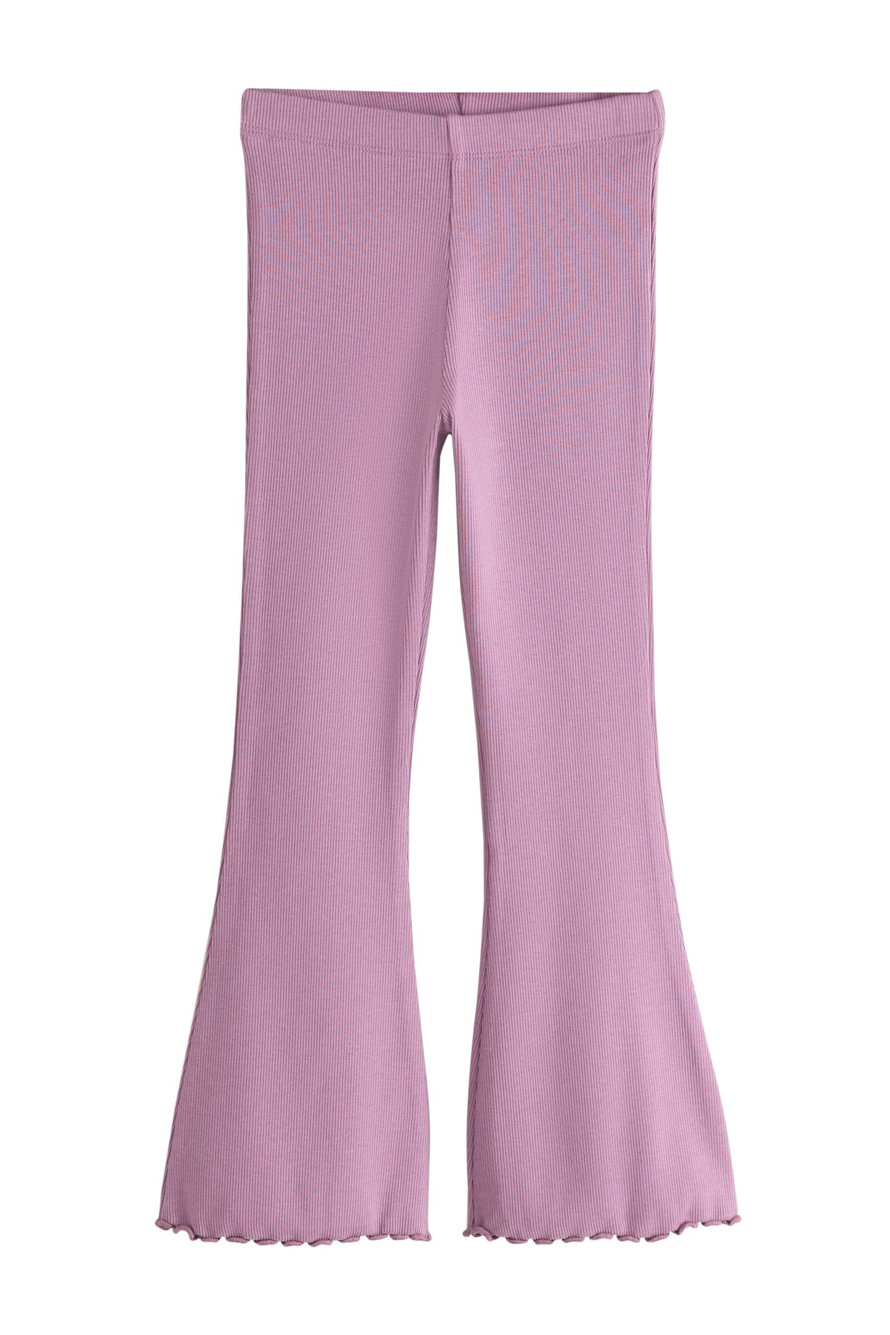 Next Leggings Gerippte Leggings mit ausgestelltem Bein, 2er-Pack (2-tlg) – Bild 5 von 5