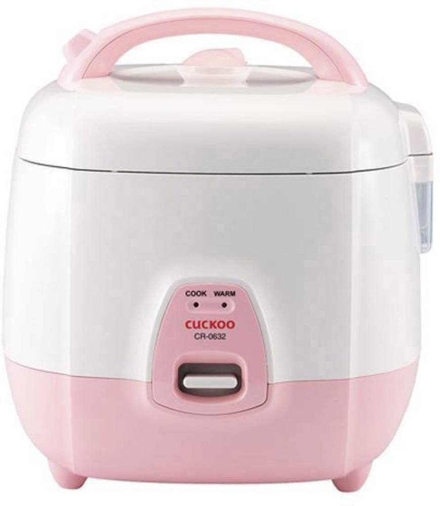 Cuckoo Reiskocher Cuckoo CR-0632 Reiskocher Weiß, Pink, 500 W