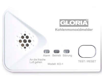 Gloria GLORIA Kohlenmonoxid-Melder K01 Rauch- und Hitzewarnmelder