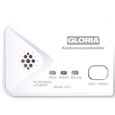 Gloria GLORIA Kohlenmonoxid-Melder K01 Rauch- und Hitzewarnmelder