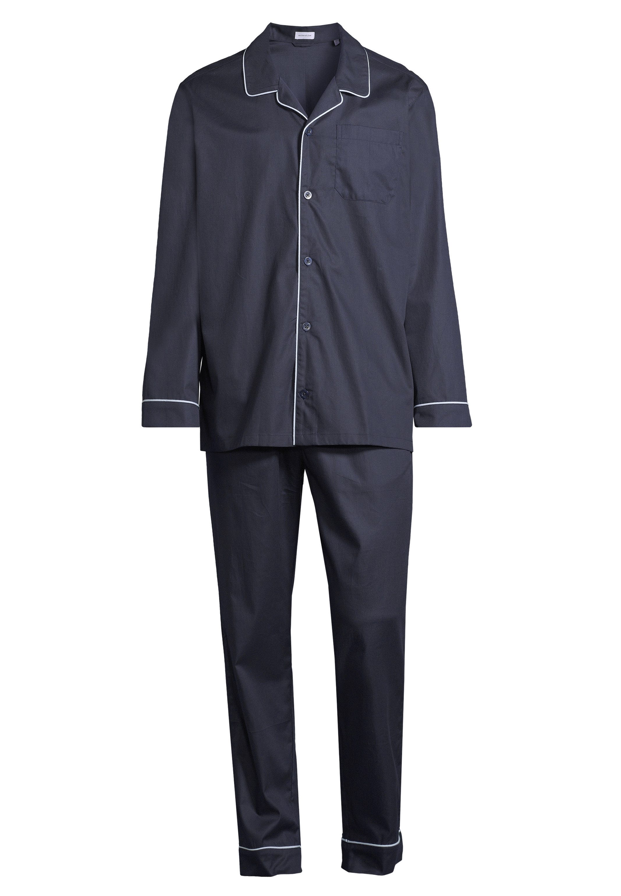 seidensticker Pyjama Web (Set, 2 tlg) Pyjama - Baumwolle - Atmungsaktiv - O günstig online kaufen