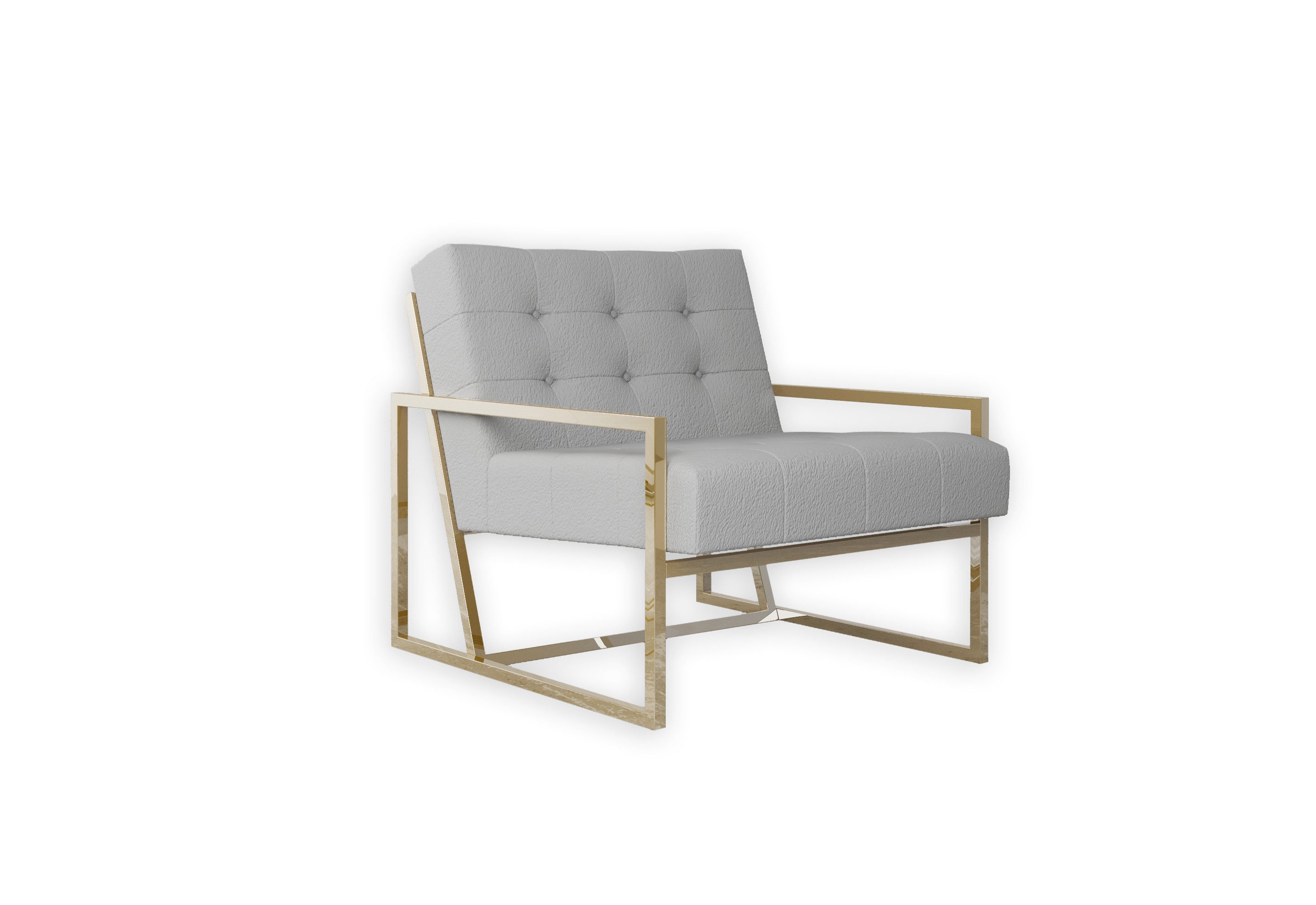 S-Style Möbel Loungesessel Tampa mit Metallfüße günstig online kaufen