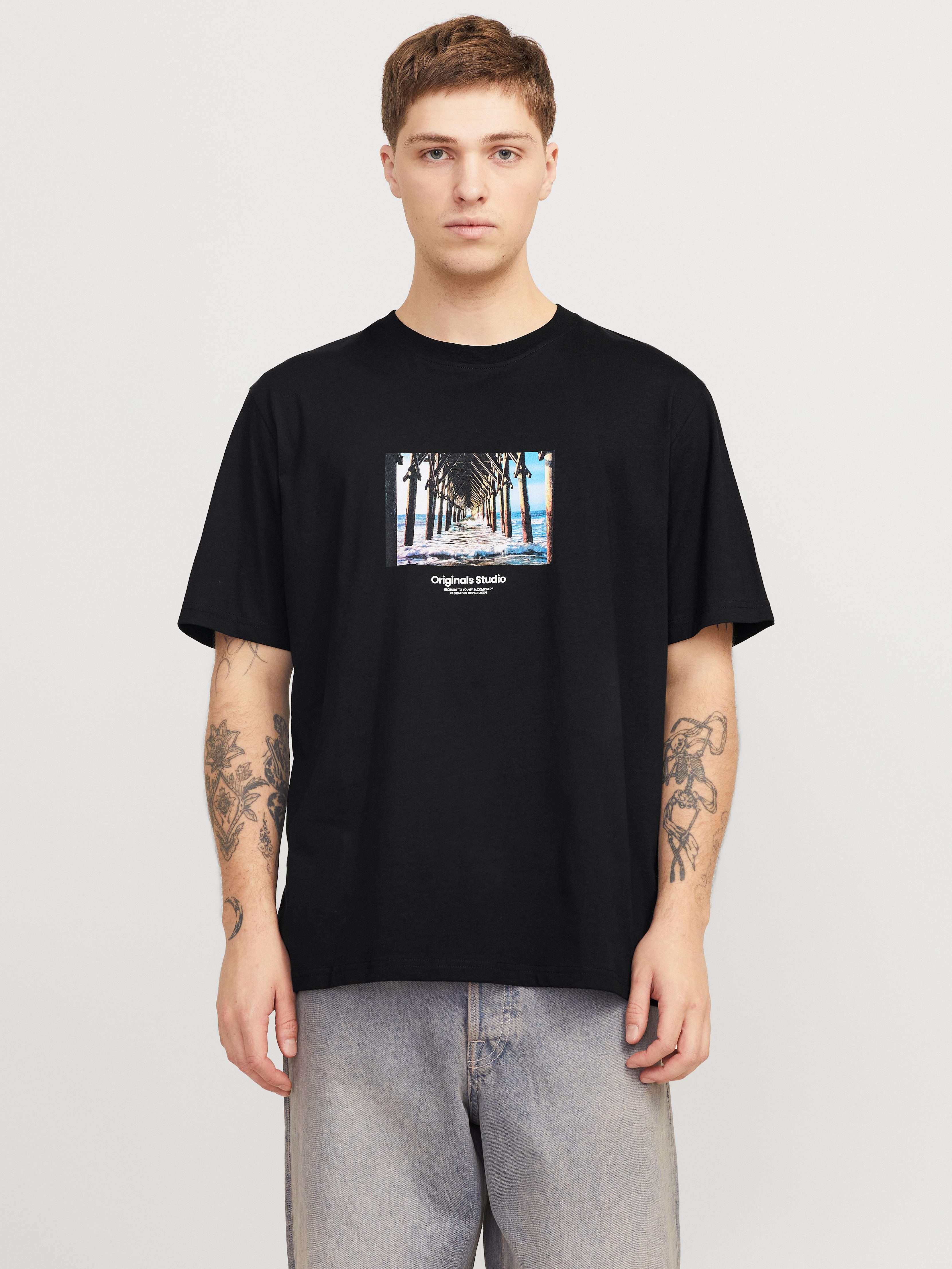 Jack & Jones Kurzarmshirt JORVESTERBRO PICTURE günstig online kaufen