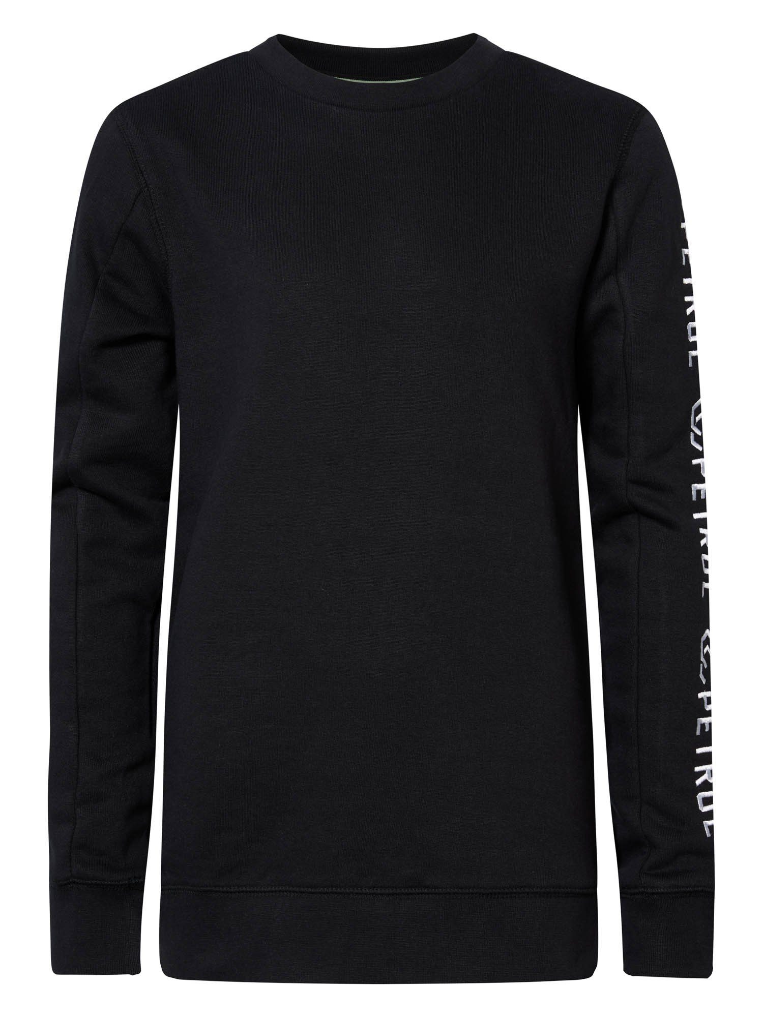 Petrol Industries Sweatshirt Petrol Industries Jungen Sweatshirt Пуловери black (1-tlg)