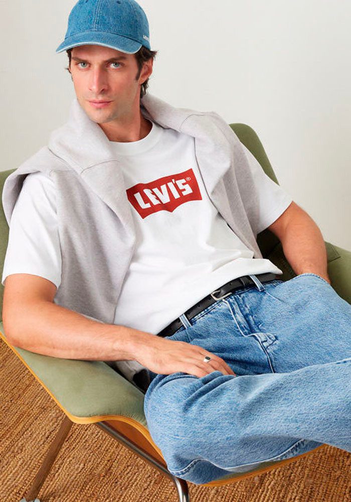 Levi's® T-Shirt VINTAGE BW GRAPHIC TEE aus Baumwolle, mit Logo