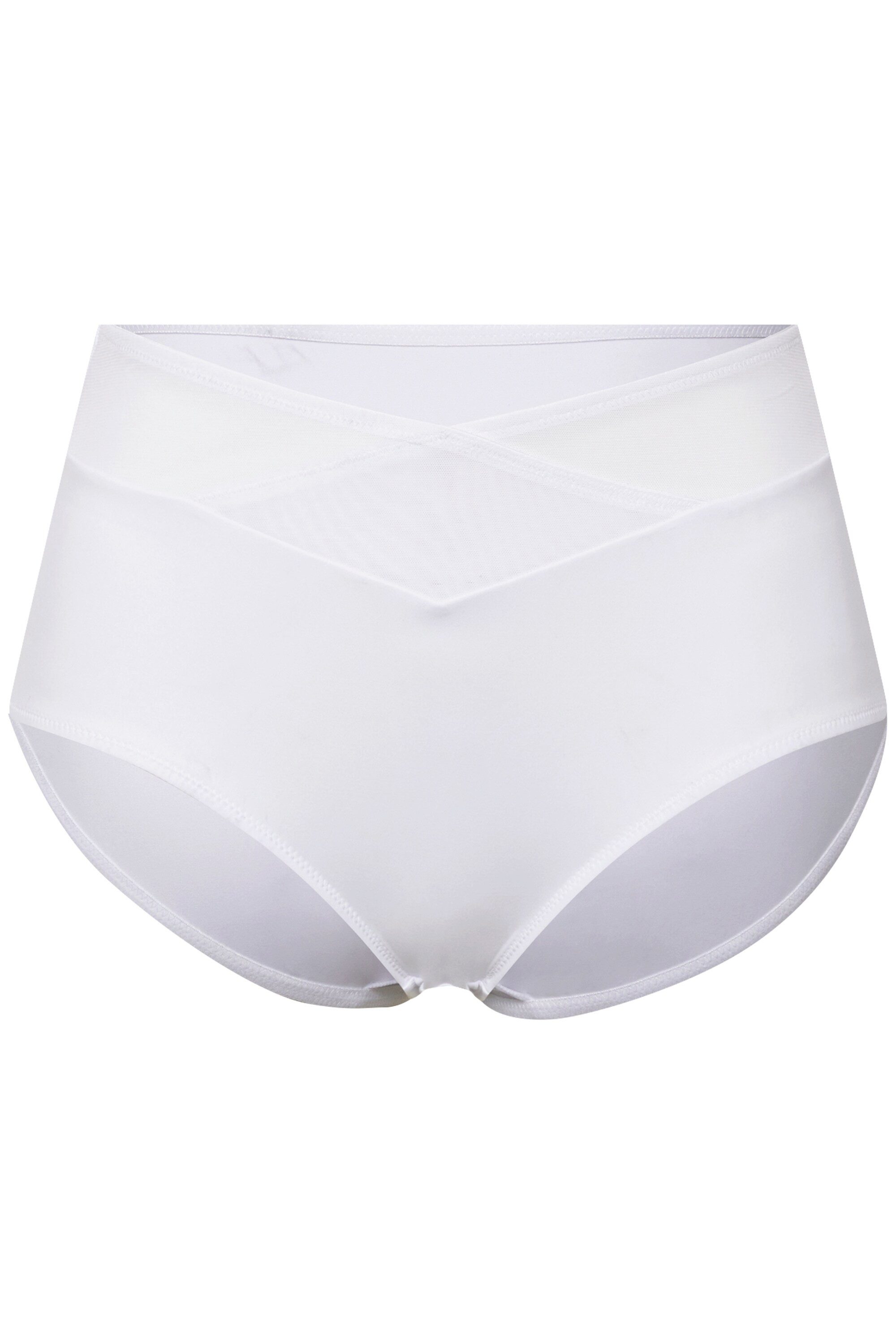 Ulla Popken Miederhose Shaping-Maxislip breiter Meshbund High Waist günstig online kaufen