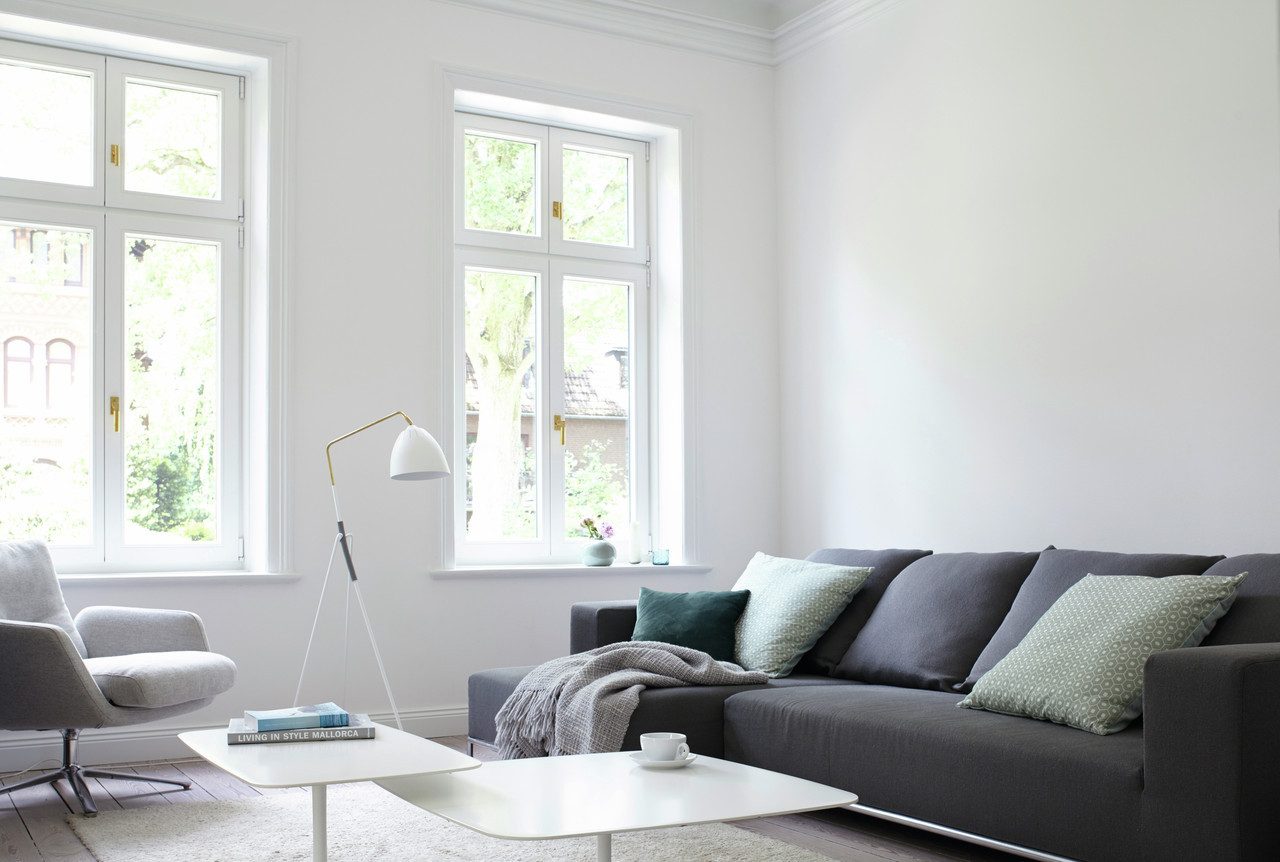 Alpina Wandfarbe Alpinaweiß Das Original 10 Liter + Gratis Roller