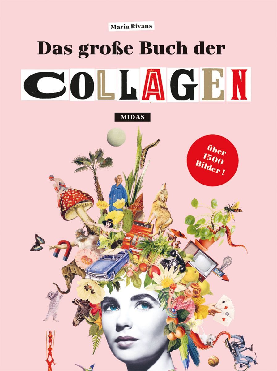 Das große Buch der Collagen / Maria Rivans, Außergewöhnliches zum Ausschneiden und Collagieren!