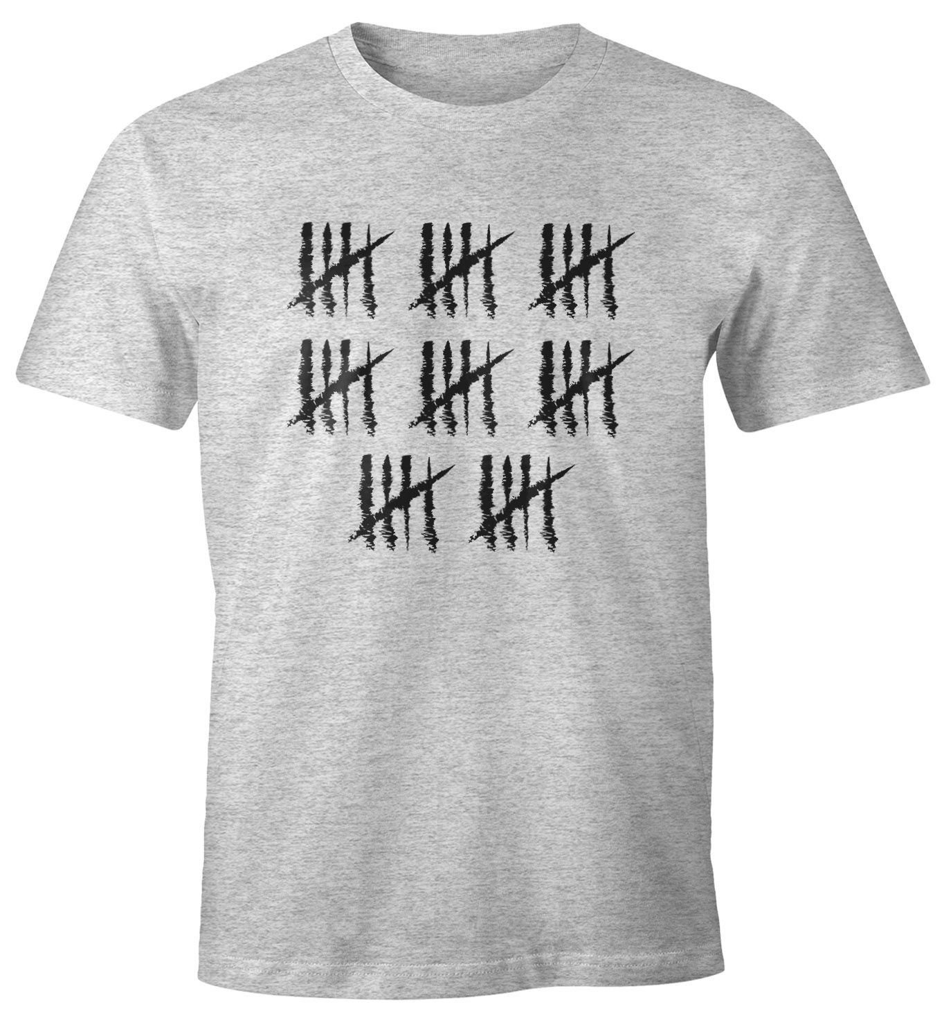 MoonWorks Print-Shirt Herren T-Shirt 40 Geburtstag günstig online kaufen