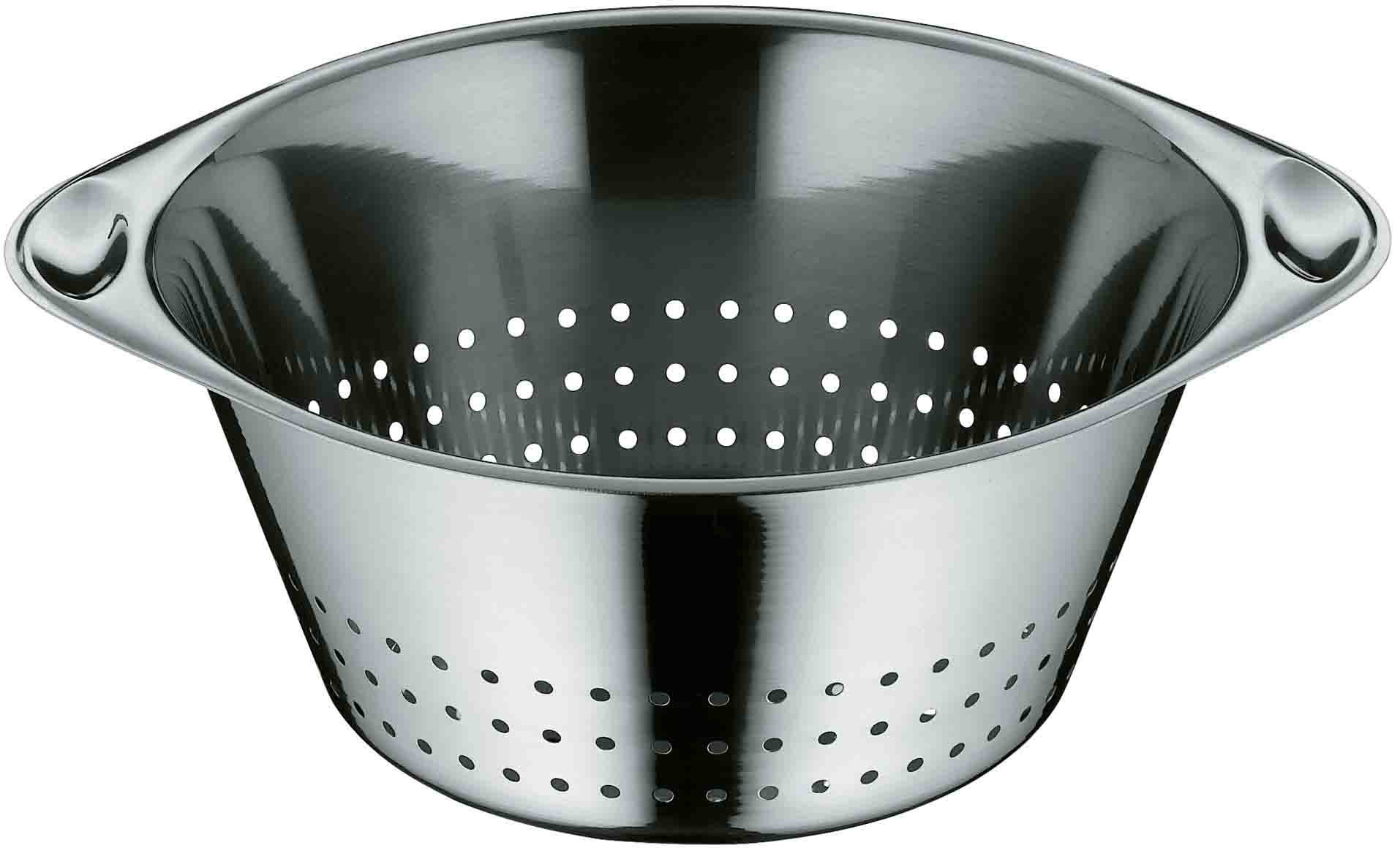 WMF Seiher Gourmet, Cromargan® Edelstahl Rostfrei 18/10, (1-St), Ø 24 cm