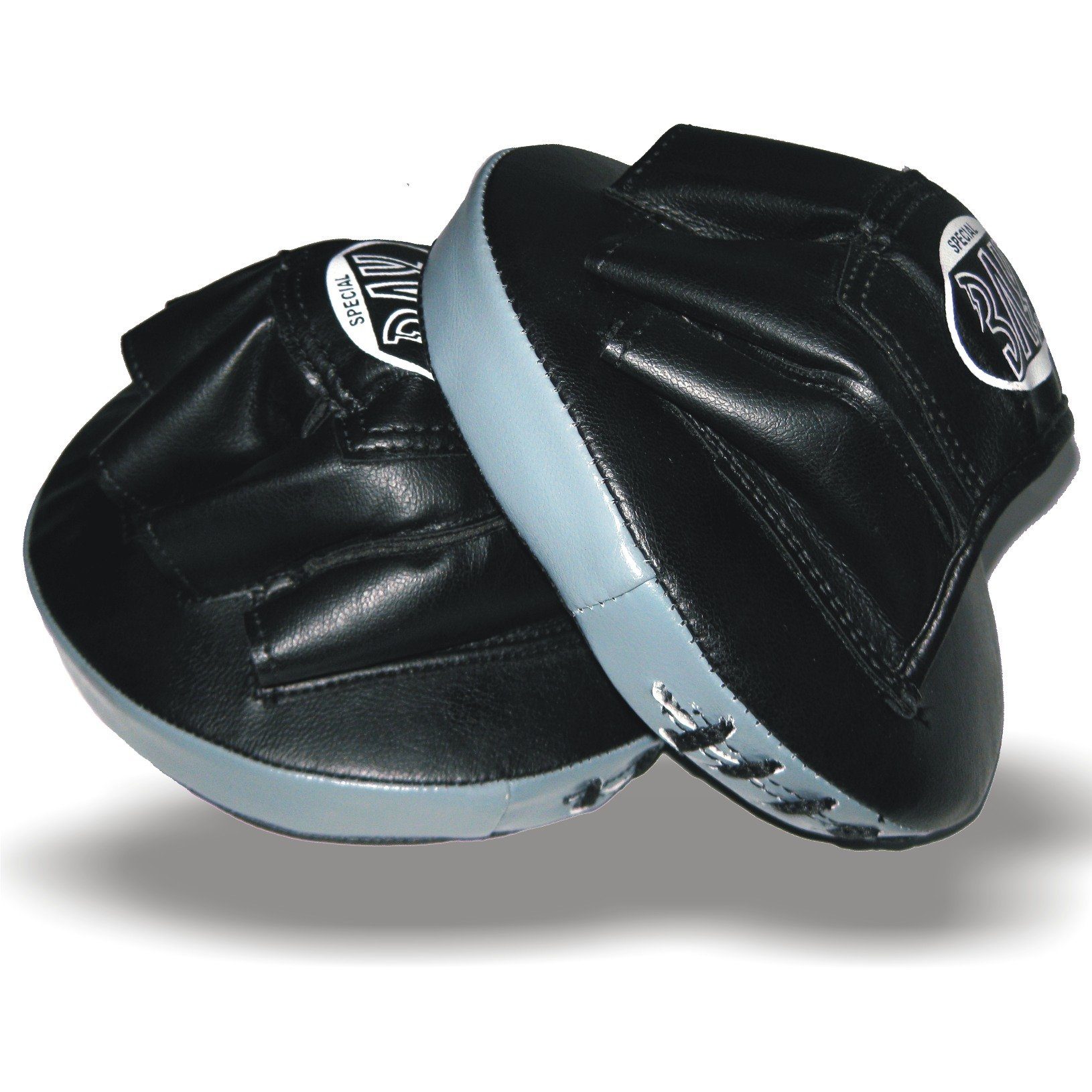 BAY-Sports Boxsack Tactical Pratzen Schlagpolster Schlagkissen Handpratzen (1 Paar, 1 Paar), "Test it and Love it" Boxen, Kickboxen, MMA, Krav Maga