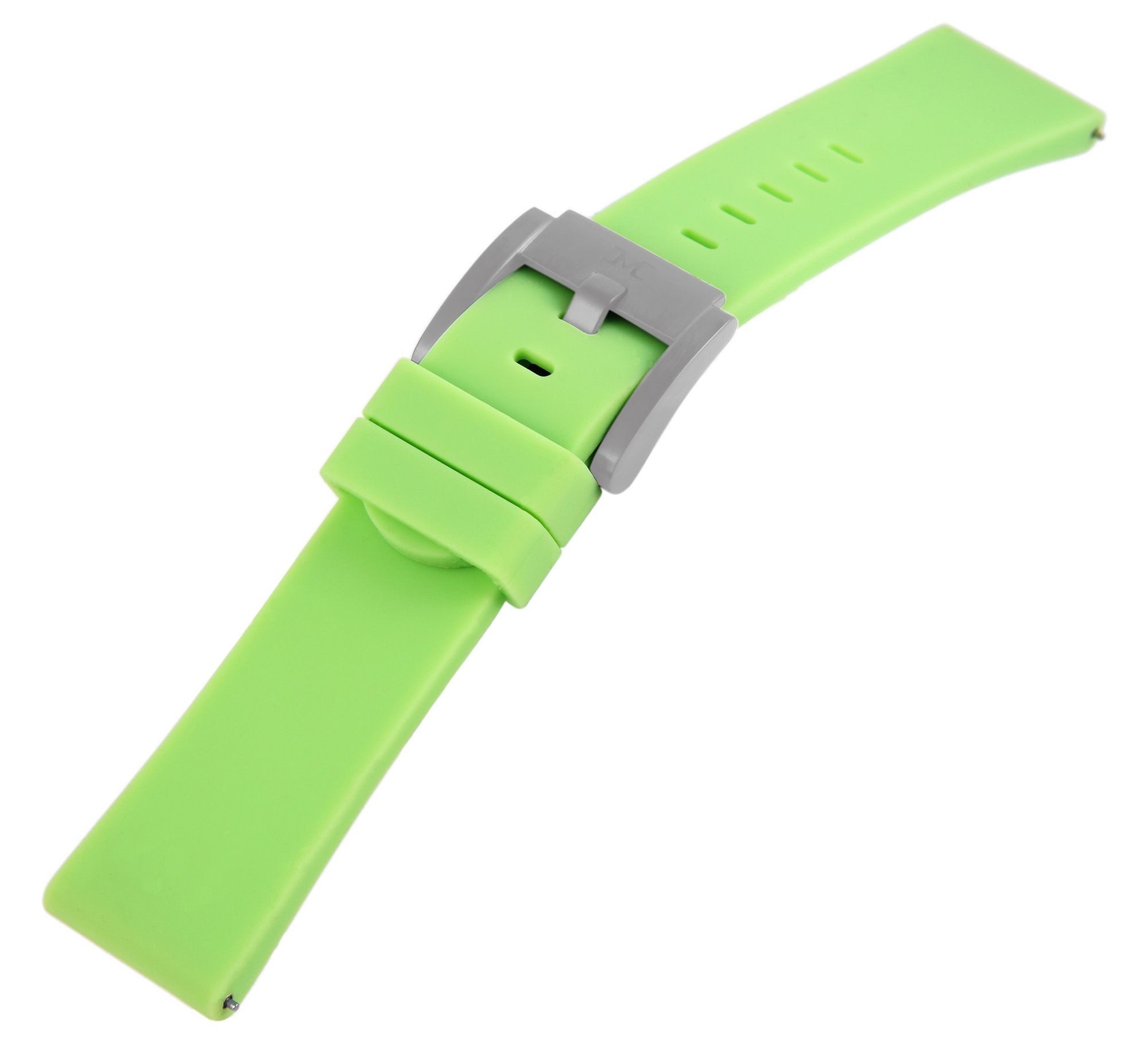 TW Steel Часыarmband 8400013 TW Steel Silikon-Uhrenarmband, hellgrün, Dornschließe, 22