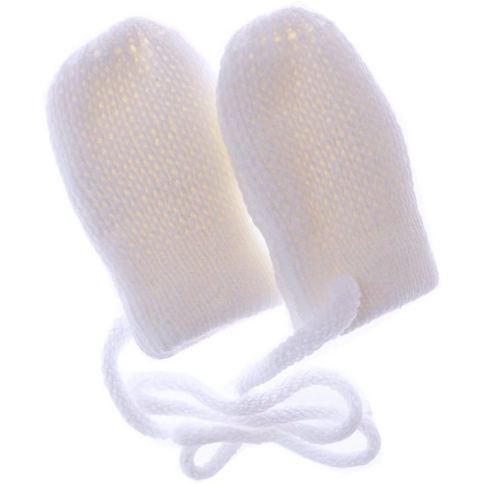 La Bortini Fäustlinge Fäustlinge warme Baby Handschuhe für Neugeborene 0 bis 6 Monate