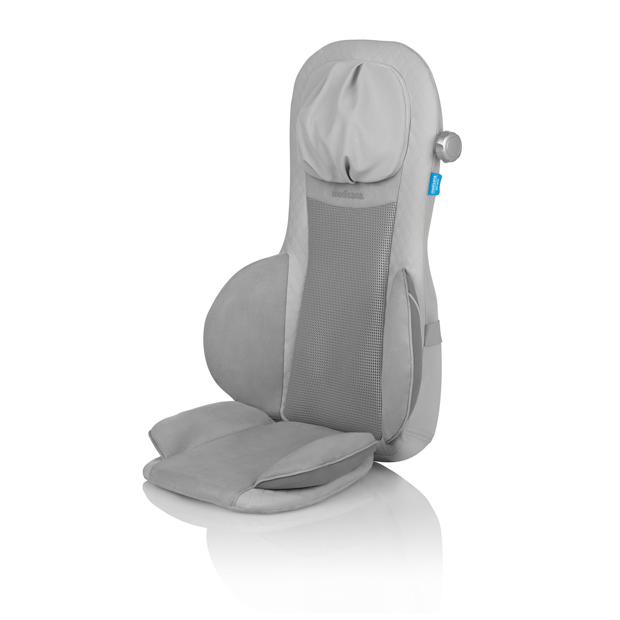 medisana Massagesitzauflage MCG 820 mit Nackenmassage und Gel-Köpfen