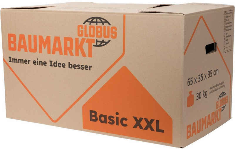 Globus Baumarkt Umzugskarton Globus Umzugskarton Basic XXL Innenmaß: 65 x 35 x