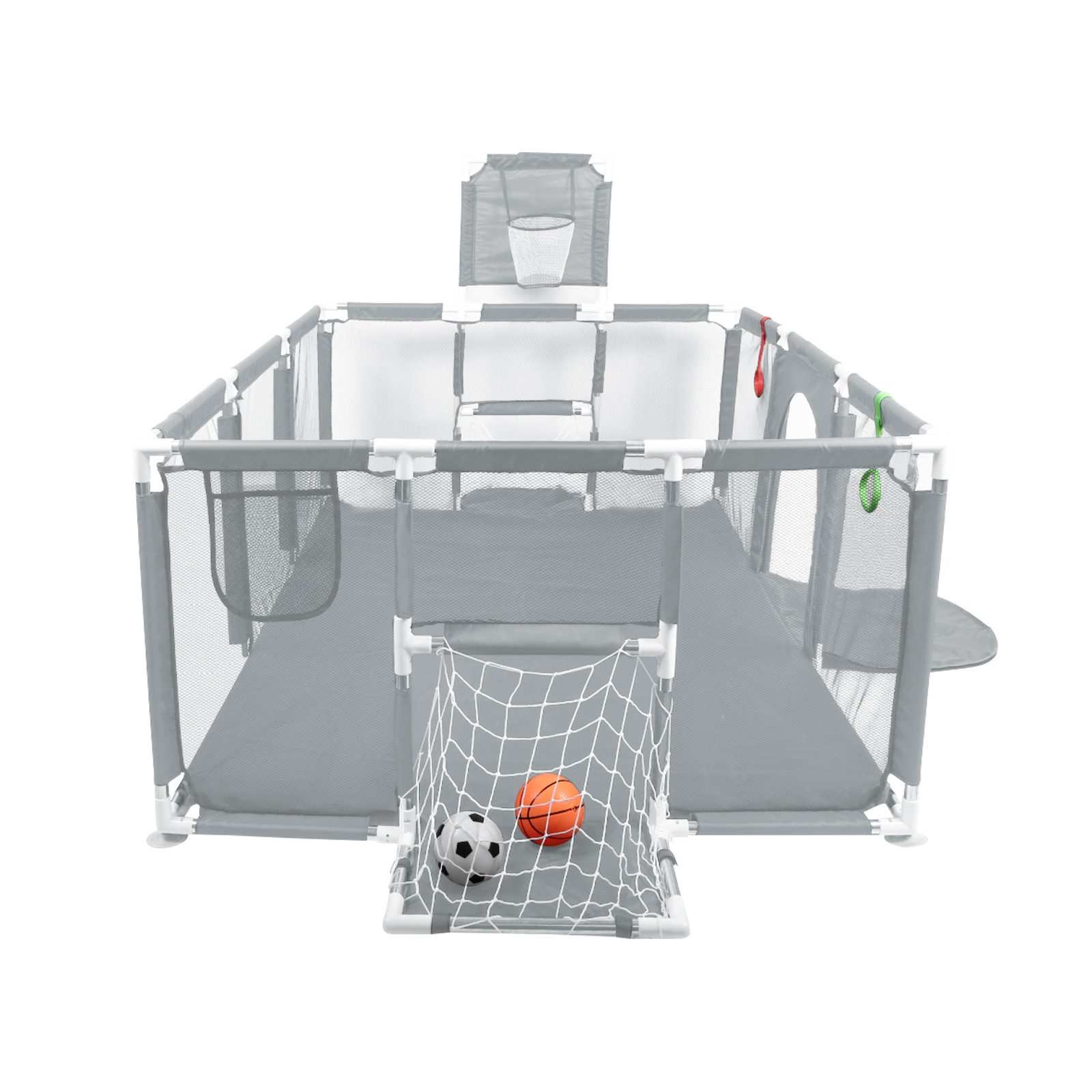 JEOBEST Laufgitter Laufstall Baby 180x120cm, Laufstall günstig online kaufen