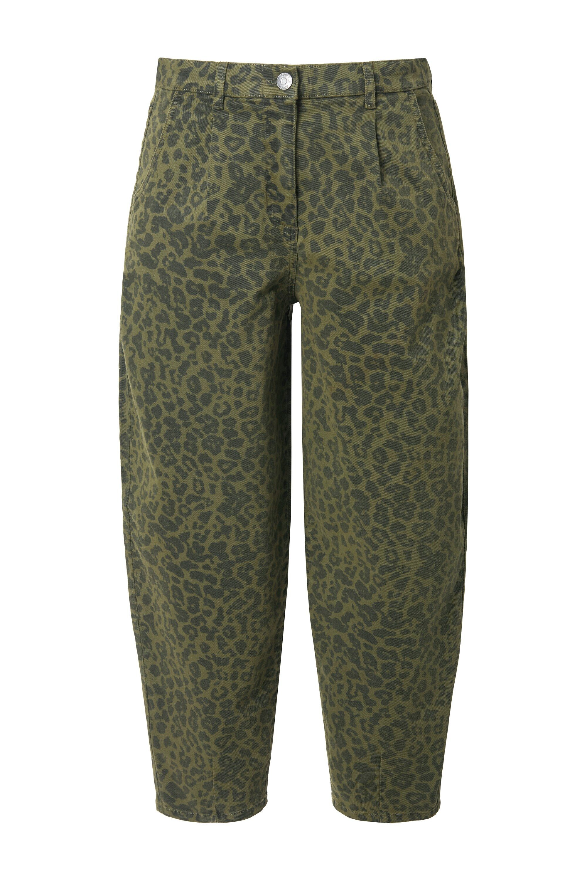 Regular-fit-Jeans Ballon-Jeans Wide Ballon Legs Leo Bundfalten