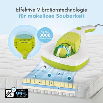 MAXXMEE Matratzenreinigungsgerät Milben-Handstaubsauger Kompakt UV-C Licht, 300,00 W