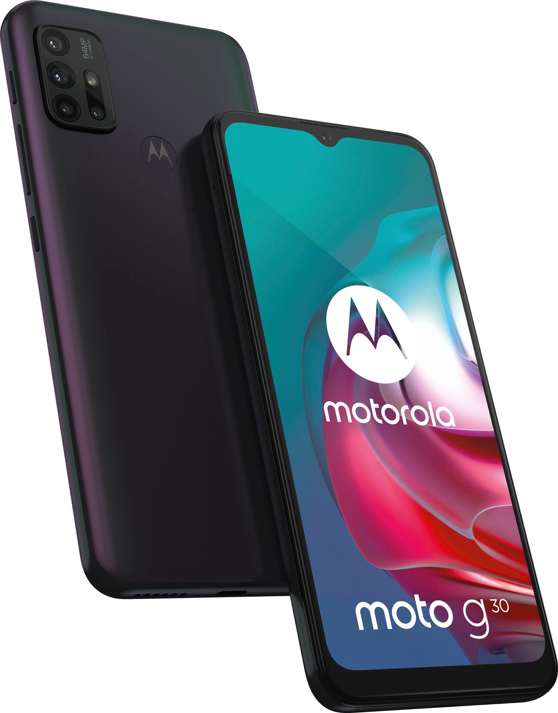 Motorola moto g30 Smartphone Speicherplatz, 64 GB MP Kamera) cm/6,5 Zoll, (16,51 128