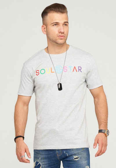 SOULSTAR T-Shirt »NEW YORK« mit buntem Logoprint
