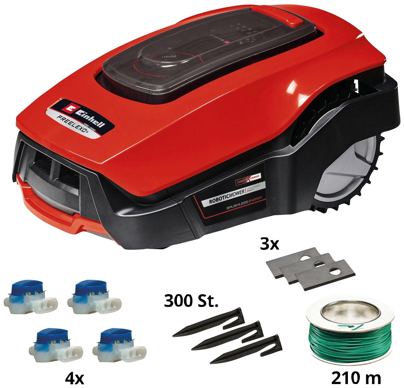 Rasenmähroboter FREELEXO 1200 LCD BT