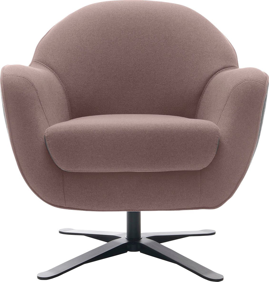 TRENDMANUFAKTUR Drehsessel Mira, Loungesessel, in zeitlosem, günstig online kaufen