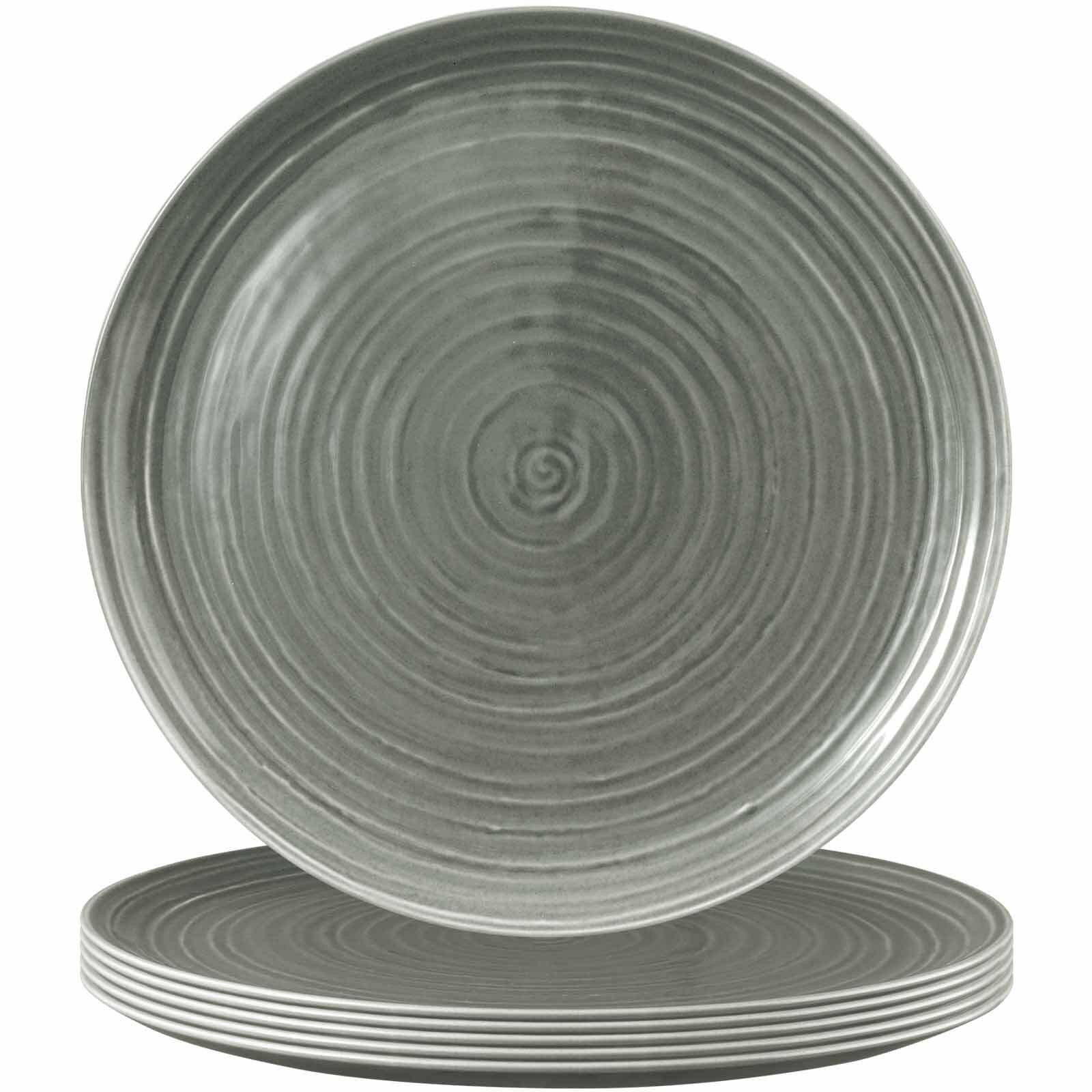 Seltmann Weiden Pizzateller Terra Pizzateller ø 31,5 cm 6er Set, (6 St)