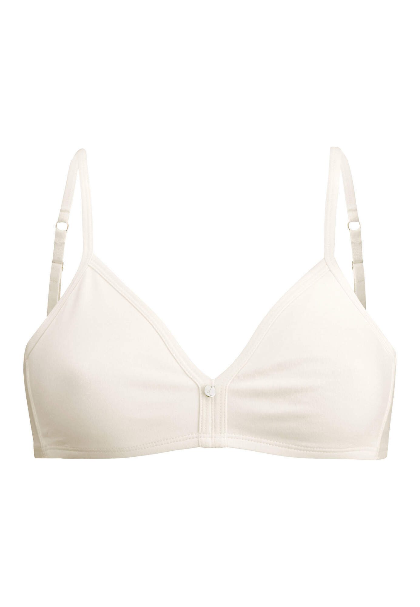 Hessnatur Außenträger-BH bügellos aus Bio-Baumwolle (1-tlg)