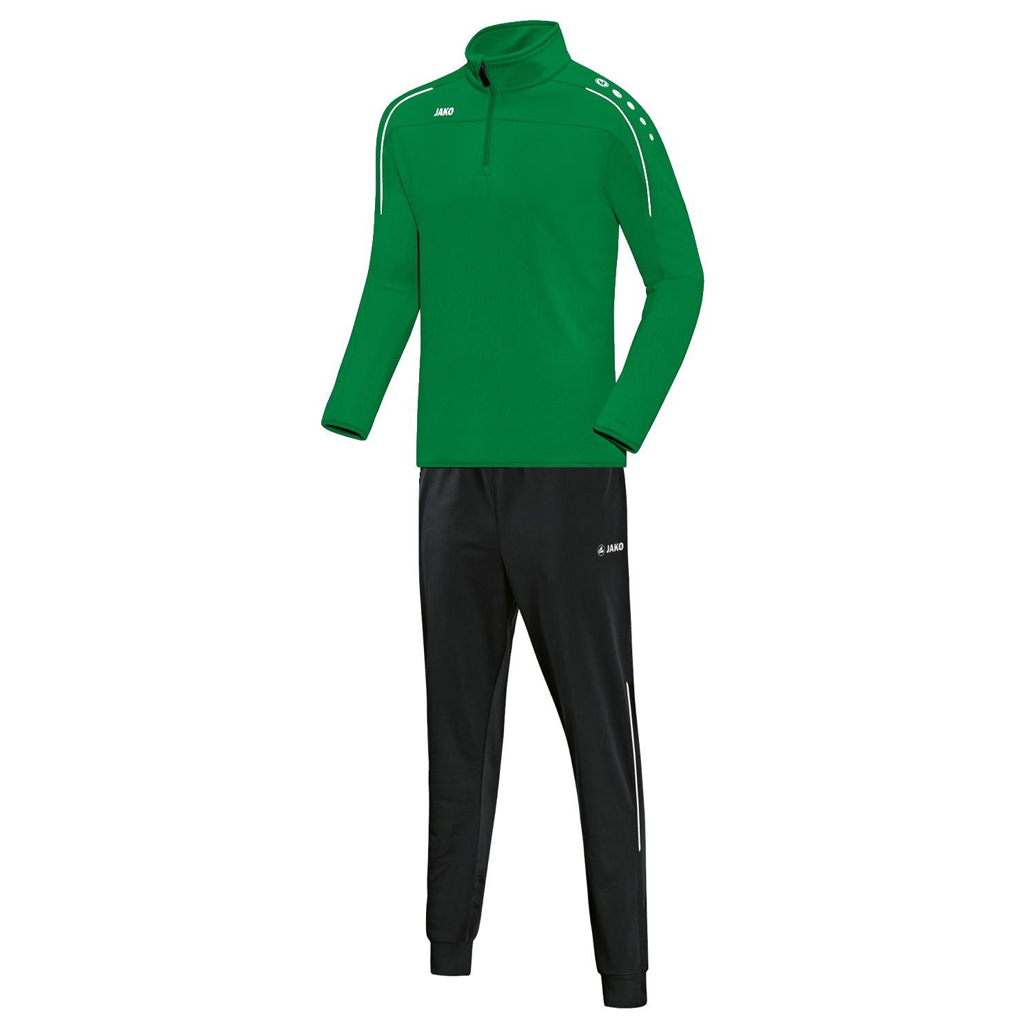 Jako Jogginganzug Herren Training Set Polyesterhose/Ziptop