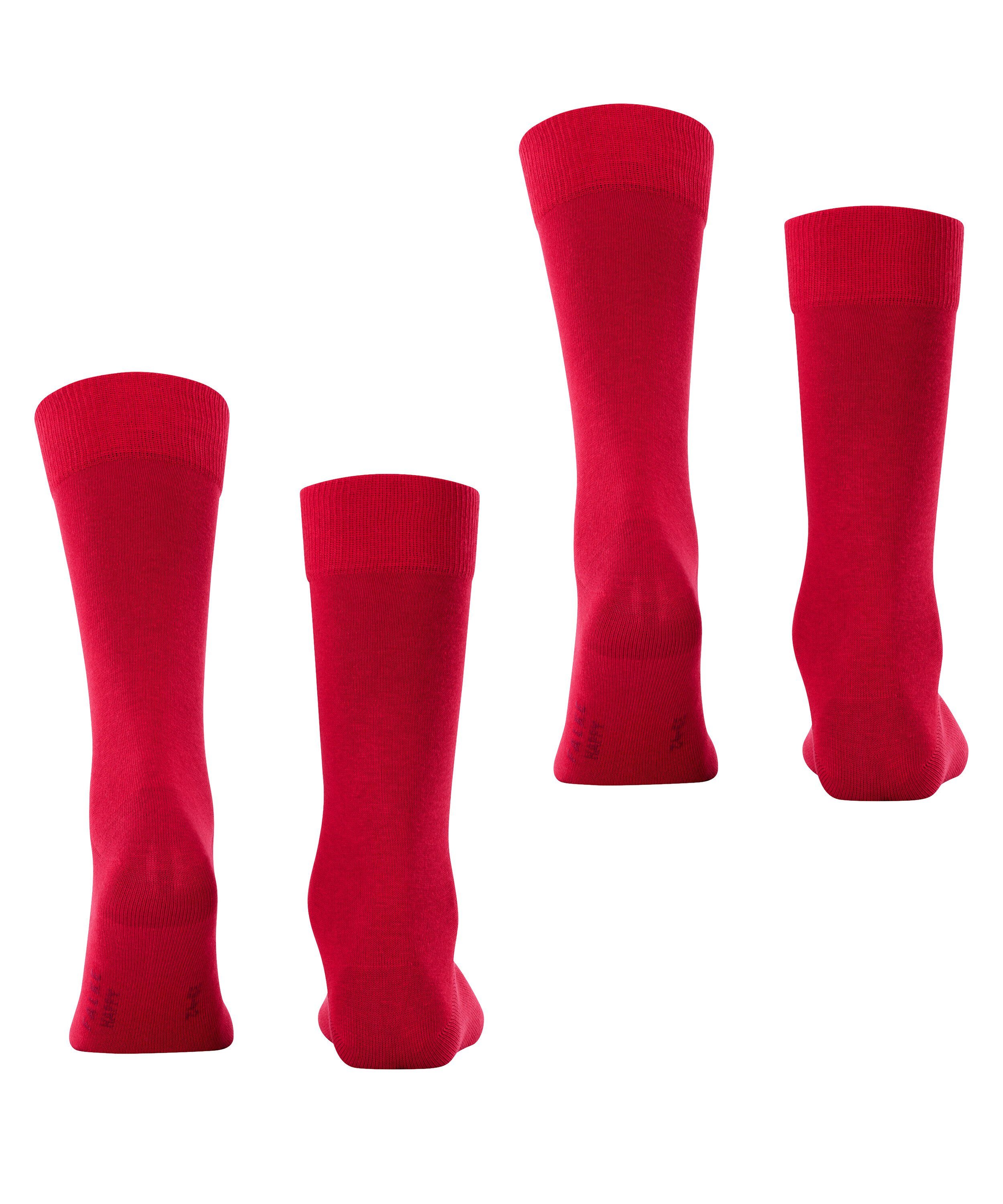 FALKE Socken Happy 2-Pack (2-Paar) Set aus 2 Paar Baumwollstrümpfen