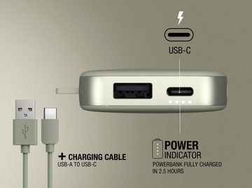 Fresh´n Rebel Power Pack 6000mAh mit USB-C, Fast Charge Powerbank (5 V)