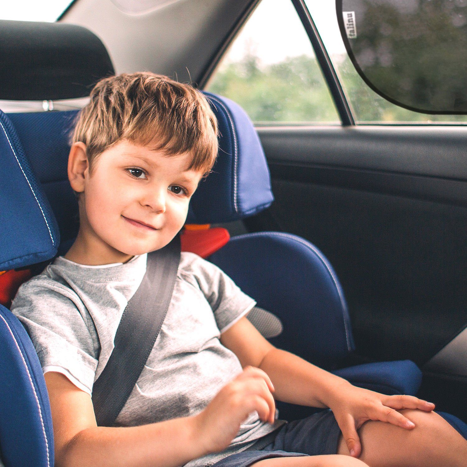 SECUMAX Sonnenschutz-Fensterfolie Textile Kinder Auto Sonnenblende günstig online kaufen