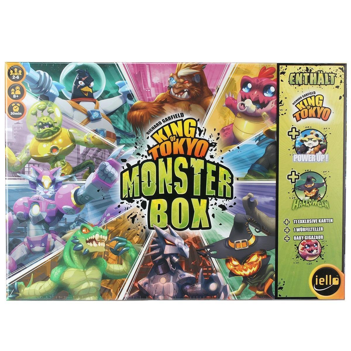 iello Spiel King of Tokyo 2.Edition - Monster Box