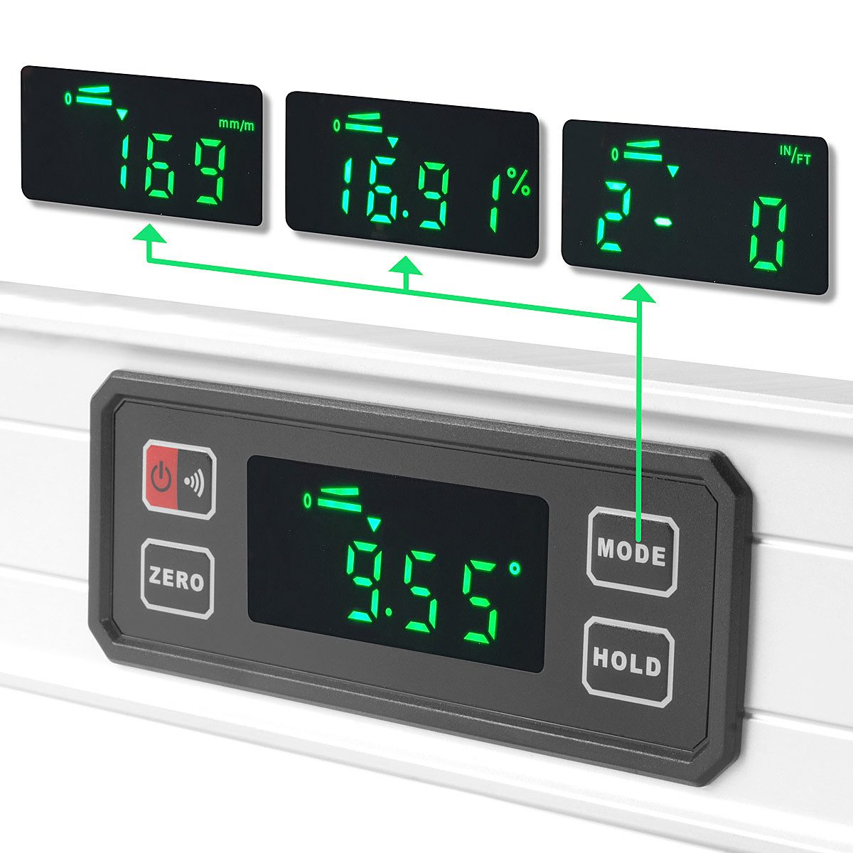 STAHLWERK Wasserwaage Digitale Wasserwaage DW-400 ST günstig online kaufen